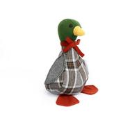 Fabric Duck Door Stop Mallard Duck Doorstop 28cm Tweed Country Farmer Style