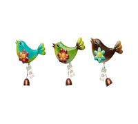 The Home Fusion Company Garden Metal Windchime Various Designs Butterflies Geckos Birds & Fairies Gift