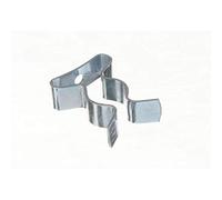 The Home Fusion Company Pack of 10 x Small 10mm Tool Storage Spring Terry Clips BZP Tools Shed Garage