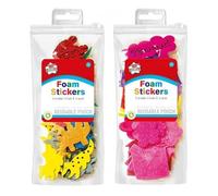 The Home Fusion Company Princess Or Dinosaur Stickers Foam Self Adhesive Castle Wand Hearts Scrapbook