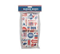 The Home Fusion Company Takeaway Style BBQ Food Containers - Hot Dogs Burgers Fries & Plates All Recyclable