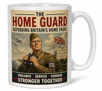 The Home Guard Defending Britain’s Home Front Vintage WW2 Ceramic Coffee Mug Gift Mug