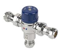 The Home Store | TMV 3/2 CPThermostatic Water Blending Mixer Valve 15mm Standard Solid Brass