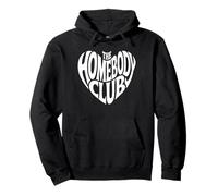 The Homebody Club Cozy Minimalist Introvert Pullover Hoodie