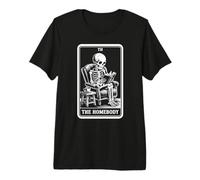 The Homebody Tarot Card Indoorsy Antisocial Funny Introvert Premium T-Shirt