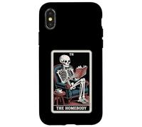 The Homebody Tarot Card Indoorsy Funny Introvert Case for iPhone X/XS