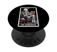 The Homebody Tarot Card Indoorsy Funny Introvert PopSockets Adhesive PopGrip