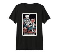 The Homebody Tarot Card Indoorsy Funny Introvert Premium T-Shirt