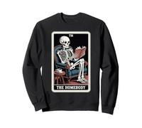 The Homebody Tarot Card Indoorsy Funny Introvert Sweatshirt