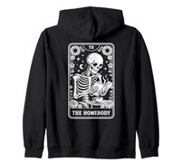 The Homebody Tarot Card Indoorsy Women Introvert Zip Hoodie