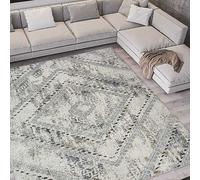 The Homemaker Rugs Collection Abstract Diamond Rug Grey