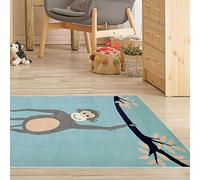 The Homemaker Rugs Collection Creation Kids Monkey Rug Blue