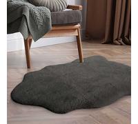 The Homemaker Rugs Collection Luxury Faux Fur Rug Natural