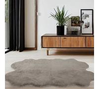 The Homemaker Rugs Collection Luxury Faux Fur Rug Natural