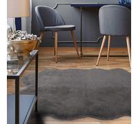 The Homemaker Rugs Collection Luxury Faux Fur Rug Natural