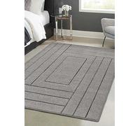 The Homemaker Rugs Collection Sara Linear Rug Grey