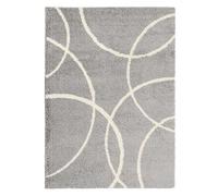 Snug Bubbles Grey Ivory 120X170cm Rug, Grey