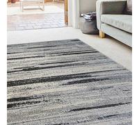 The Homemaker Rugs Collection Villa Brushstrokes Rug Grey