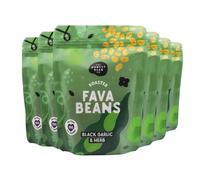 The Honest Bean Co Roasted Fava Beans, Black Garlic & Herb, 120 g (6-Pack)