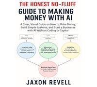 The Honest No-Fluff Guide to Making Money with AI: A Clear, Visual Guide on How to Make Money, Build Simple Systems, and Start a Business with AI Without Coding or Capital