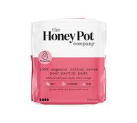The Honey Pot Company, Herbal-Infused Pads with Wings, Postpartum, 12 Count