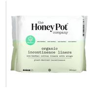 The Honey Pot Company, Non-Herbal Cotton Liners With Wings, 20 Count