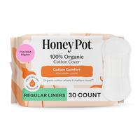 The Honey Pot Company, Organic Everyday Non-Herbal Pantiliners, 30 Count