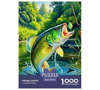 The Hooked Fish Puzzle 1000 Pieces Adults Teens Educational Creative Precision Fit 70x50cm/1000pcs