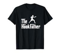 The HookFather Funny Boxing Boxer Dad Gift Fighter T-Shirt