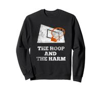 The Hoop and the Harm B-ball Player Foul Design Sweatshirt