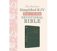 The Hope & Healing Devotional Bible [Dark Sage Doves]: Barbour Simplified King James Version