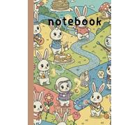 The Hopping Squad: Bunny Adventures Composition Notebook: Wide Ruled Lined Paper for School, Journaling, and Creative Writing