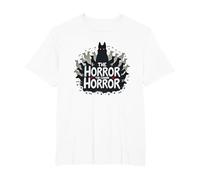 The Horror, The Canine Horror - They're Eating The Dogs T-Shirt, Men's Big and Tall, White, 2X Tall