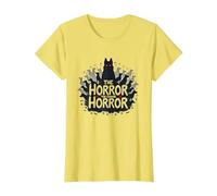 The Horror, The Canine Horror - They're Eating The Dogs T-Shirt, Women, Lemon, XL