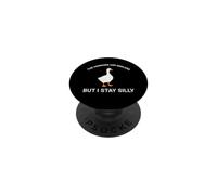 The Horrors Are Endless But I Stay Silly Funny Goose Meme PopSockets Adhesive PopGrip