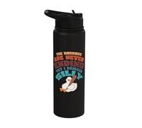 The Horrors are Never Ending Yet I Remain Silly Goose Stainless Steel Insulated Water Bottle
