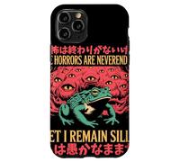 The Horrors Are Neverending Yet I Remain Silly Surreal Frog Case for iPhone 11 Pro