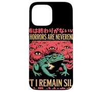 The Horrors Are Neverending Yet I Remain Silly Surreal Frog Case for iPhone 13 Pro Max