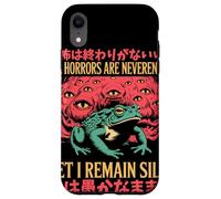 The Horrors Are Neverending Yet I Remain Silly Surreal Frog Case for iPhone XR