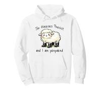 The Horrors Persist And I Am Prepared, cute sheep Pullover Hoodie