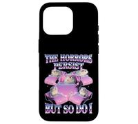 "THE HORRORS PERSIST BUT SO DO I" Hamster Meme Case for iPhone 16 Pro