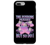 "THE HORRORS PERSIST BUT SO DO I" Hamster Meme Case for iPhone 7 Plus/8 Plus