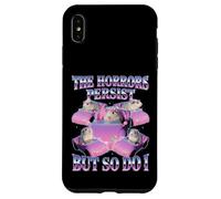 "THE HORRORS PERSIST BUT SO DO I" Hamster Meme Case for iPhone XS Max