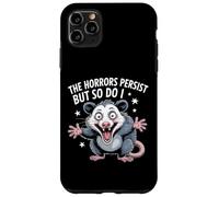 The Horrors Persist Funny Possum Survival Humor Design Case for iPhone 11 Pro Max