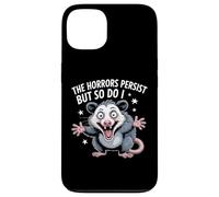 The Horrors Persist Funny Possum Survival Humor Design Case for iPhone 13