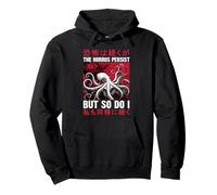The Horrors Persist Octopus Japanese Horror Gothic Art Pullover Hoodie