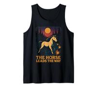 The Horse Leads The Way Scenic Journey Tank Top