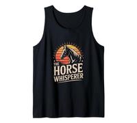 The Horse Whisperer Sunset Equestrian Horse Tank Top