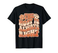 The Host is Always Right Board Game Night D20 Dice T-Shirt