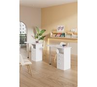 The Hot Sale 3 Drawers Manicure Table In White White One Size